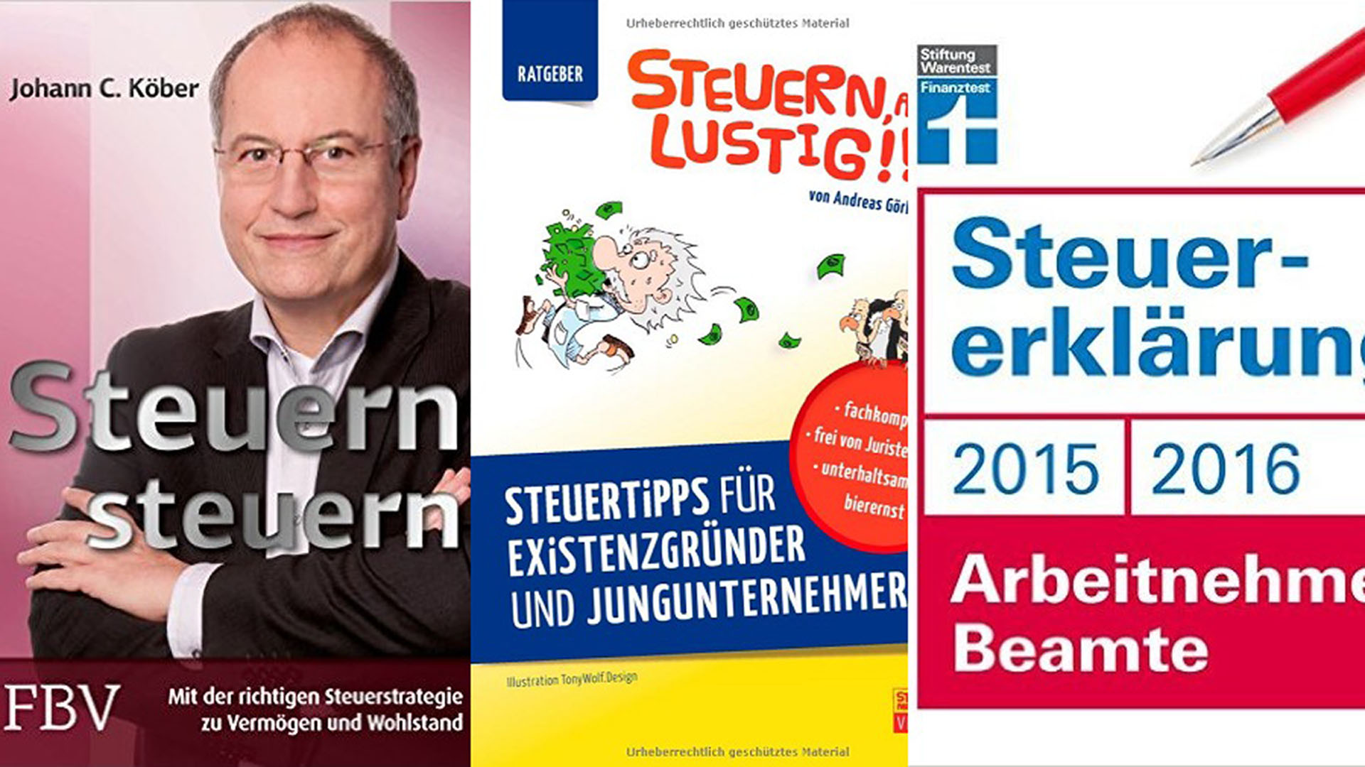 Steuer Bücher im Steuerberater Blog | Steuerberater Blog